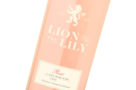 Lion The Lily Ros Eacute;, Les Vignerons De Tutiac, Bordeaux, France (Ros Eacute; Wine)