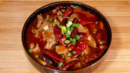 Sichuan Poached Pork Shuǐ Zhǔ Ròu Piàn