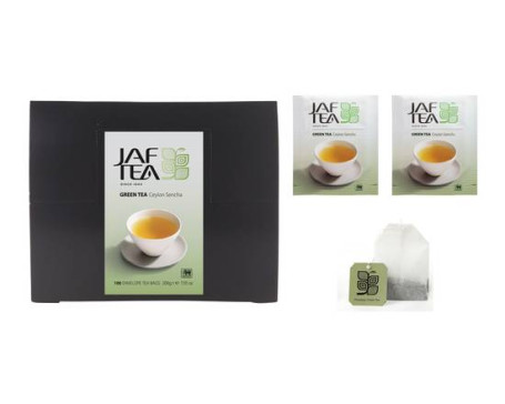 Green Tea Ceylon Sencha 100 Individually Wrapped Tea Bags