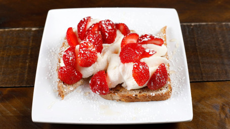 Strawberry Ricotta Cheese Toast