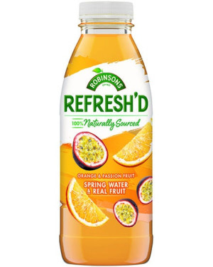 Robinsons Refresh 8217;D Laranja Maracujá 500Ml