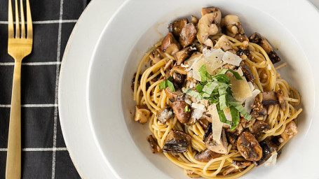 Wild Mushroom Spaghettini