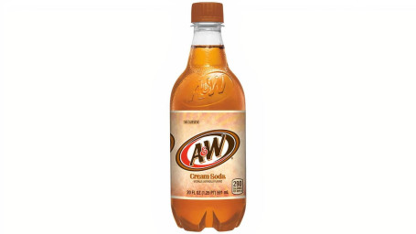 A W Sparkling Vanilla Creme Soda 20 Onças