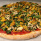 Mixed Vegetables Pizza Without Cheese