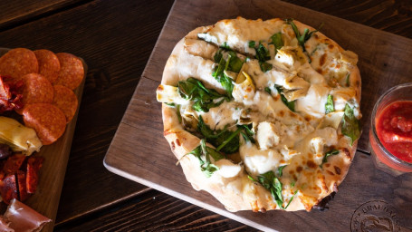 Artichoke And Spinach Cheese Bread