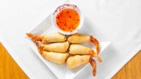 Fried Shrimp Wrap 6 Pcs