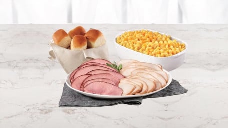 2Lb Ham Slices Dinner Double Cheddar Mac Cheese Side Dish Simply Bake Or Microwave A 4 Pack O