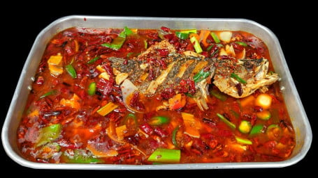 H12. Heavenly Grilled Fish With Spicy Sauce Tiān Lù Kǎo Yú