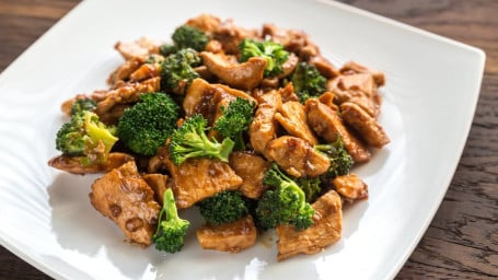 Chicken With Broccoli Over Rice