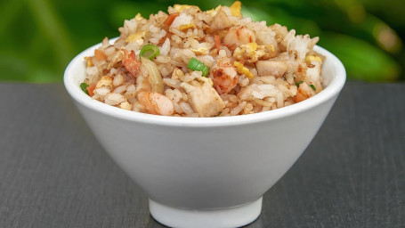 Hibachi Shrimp Rice Serves 2