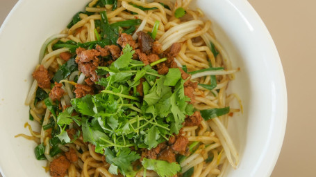 Dry Noodle With Ground Pork Ròu Zào Gàn Miàn