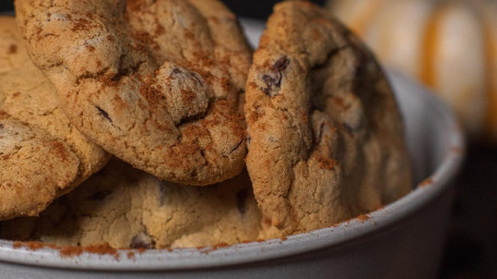 Bag Of Pumpkin Chocolate Chip Cookies