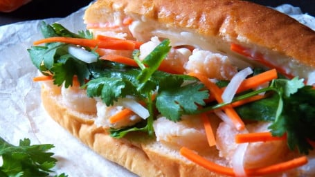 Tiger Shrimps Banh Mi Sandwich