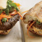 Premium Ground Beef Banh Mi Sandwich