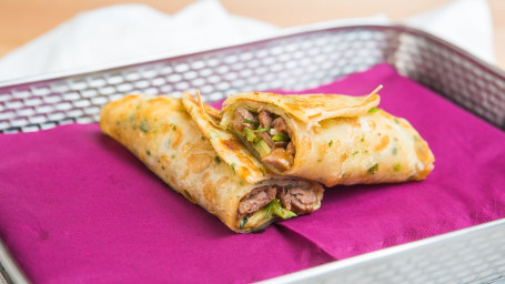 Beef Scallion Pancake Wrap