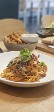 Chicken Mushroom Linguine