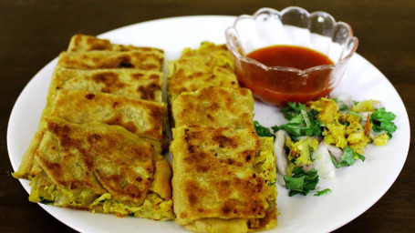 #10. Meat Mughlai Paratha