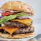 Cheeseburger E Batatas Fritas