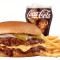 Combo Double 'N Cheese Steakburger