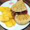 Brie, Cranberry Bacon Crisps)