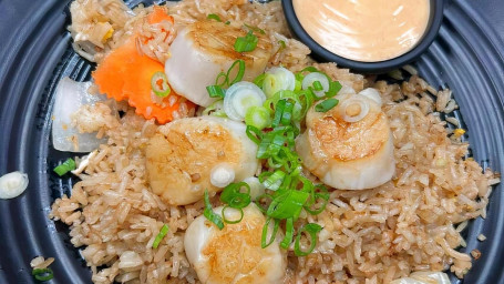 Fried Rice Scallops