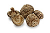Cogumelos de shiitake secos