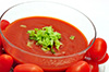 Sopa de tomate condensada