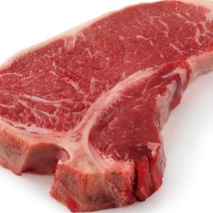 Bife de carne de vaca