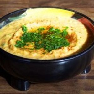 Hummus de pimentão vermelho